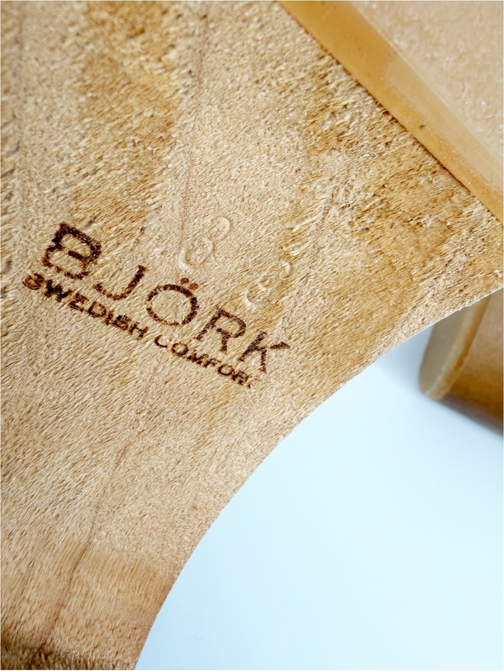 Bjork CLARA Swedish Wooden Clogs Sandals in Camel Nubuck - Picture 7 of 9